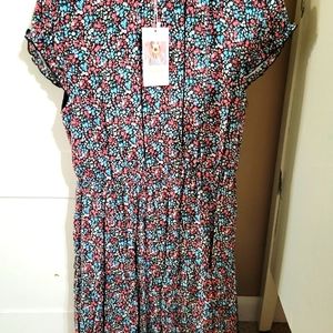 Size small flora dress